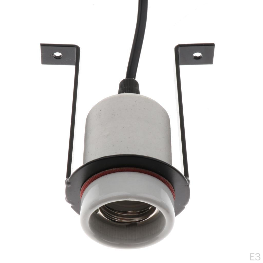 Reptile Turtle Amphibian Lamp Holder, Bearded Dragon Lizard Heat Bulb Socket