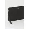Daks Black Leather Clutch Bag With Check Pattern Dbba2e306bk