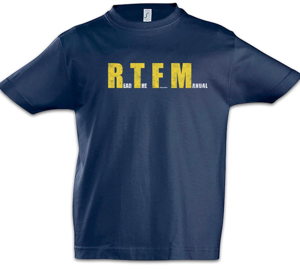 Read The F Manual Kids Boys kids boys T-Shirt Computer Science Computer Scientist Fun Geek Nerd 140