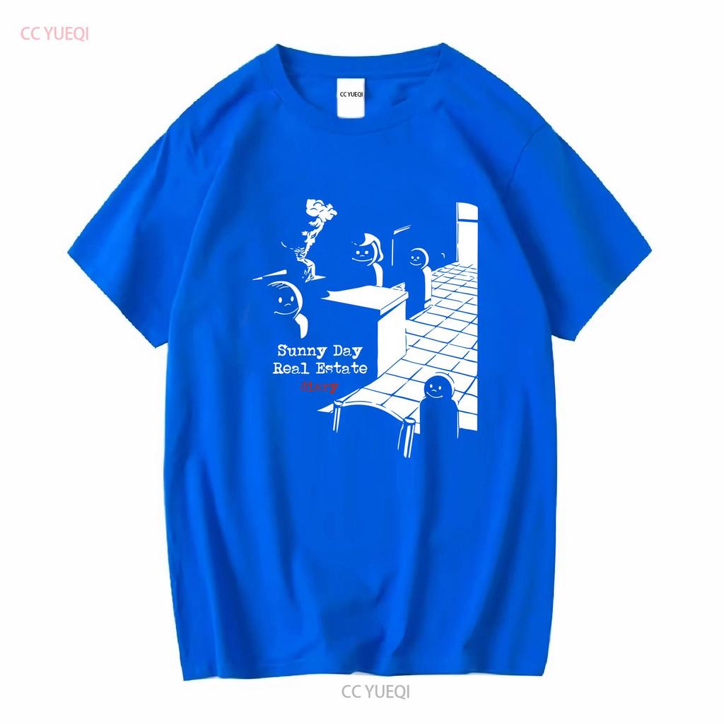 BEST TO BUY Sunny Day Real Estate Diary White Music S 5XL T Shirt long or short sleeves vintage Washed Soft Unisex Versatile