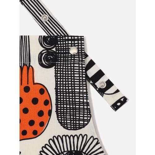 Marimekko Puutarhurin Parhaat Apron Women's 52_1_52259474334 F Black/Orange