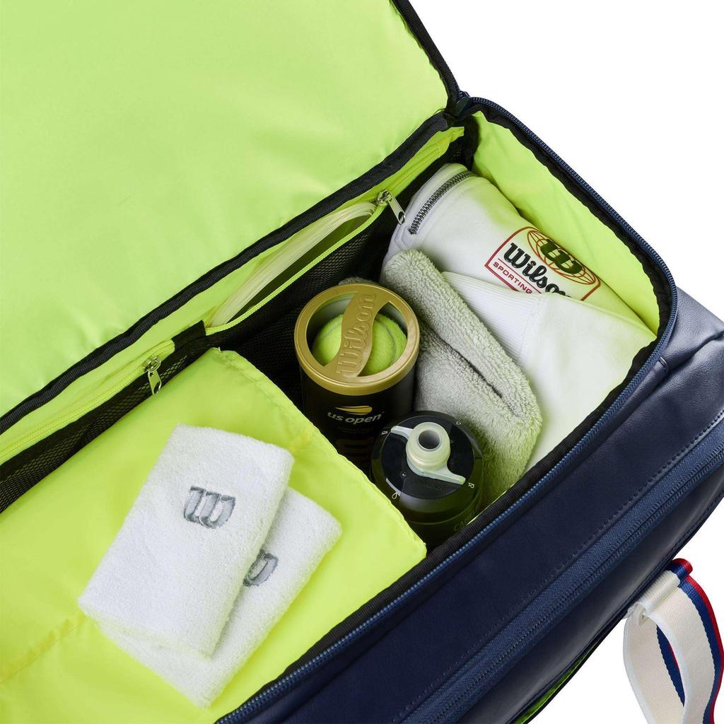 Wilson Tennis Bag US Open 2026 Small Duffel Bag 1 Navy WR8056901001 (Holds Racket)