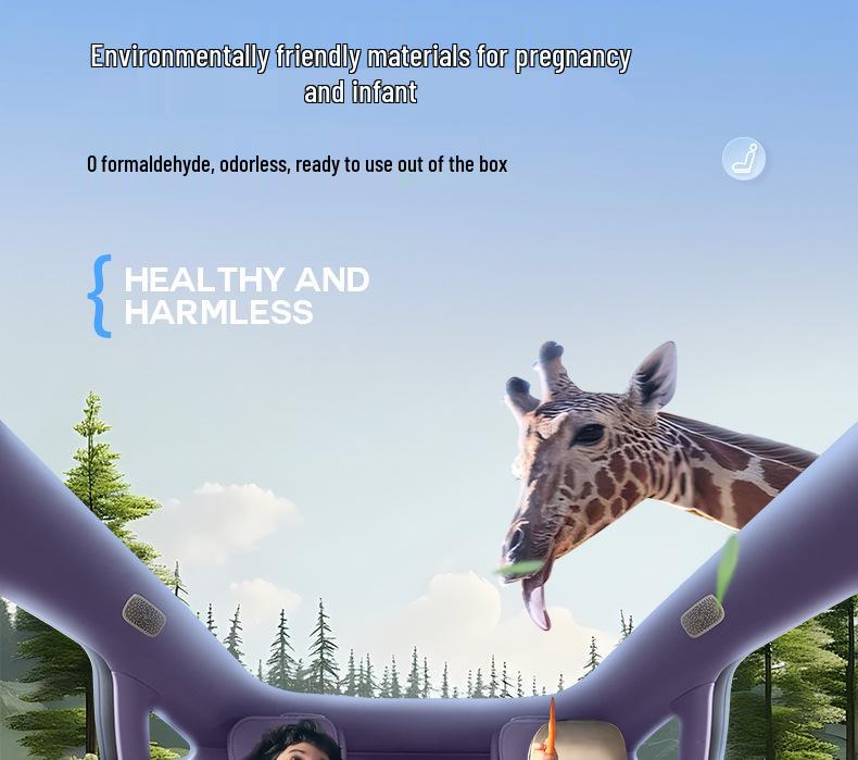 Universal Breathable Seat Cushion for Avatr 06 - Four Seasons Car Rear Seat Cover