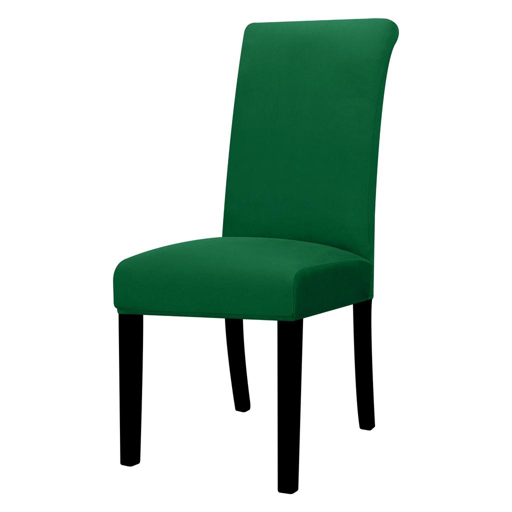 Elastic Solid Color Chair Cover Spandex Stretch Slipcovers Chair Seat Covers for Kitchen Dining Room Wedding Banquet Home Decor