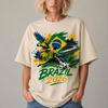 2026 Summer New Brazil Jesus Soccer Jersey Outdoor Soccer Training Breathable Jersey Unisex S Quick Dry T Shirt For Sports Running