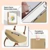 Art Drawing Pad Wood Sketching Board with Metal Clip and Elastic Band for Artist Beginner Sketching Oil Acrylic Painting