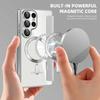 Card Holder Magnetic Leather Case for Samsung Galaxy S25 Ultra S24 Plus S23 FE S22 5G Wireless Charging Shockproof Flip Cover