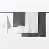 MUJI Waffle Bath Set of 60 x 120 84910029 Towels, 4, cm, Off-White,