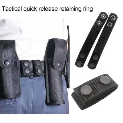 Belt Holder Retainer Wear Resistant Double Snaps Design Lightweight Utility Belt Loop Keepers