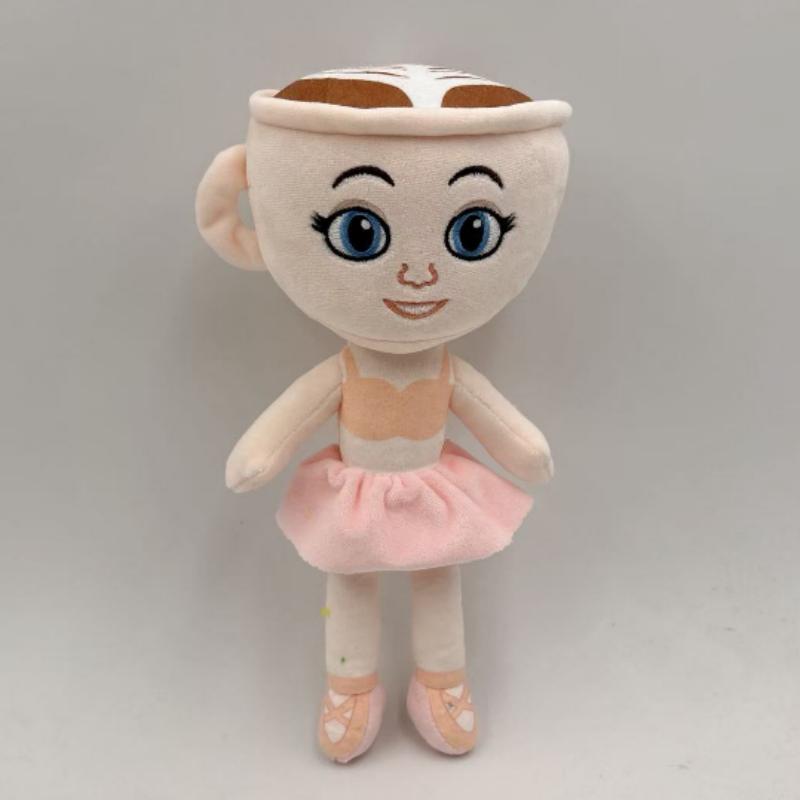 25cm Tung Tung Tung Sahur Plüschtiere Spiel Zubehör Figur Kaffee Mädchen Puppen Fans Geburtstagsgeschenke Spielzeug Für Kinderzimmer Dekoration