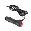 1.5m Male Car Cigarette Lighter Socket Power Plug Adapter On Off Switch Fuse 12V 24V