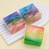 Colorful Jelly Handmade Lavender Soap: Oil-Control, Moisturizing Facial Cleanser and Essential Oil Shower Soap