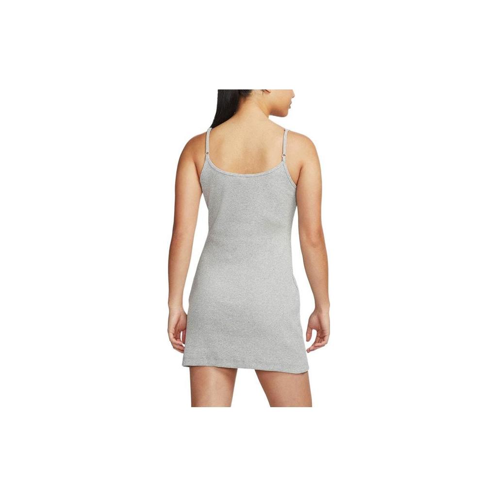 Nike Sportbekleidung American Vintage Einfarbig Lässig Sport Tankkleid Damen Kleider Grau DM6231-063