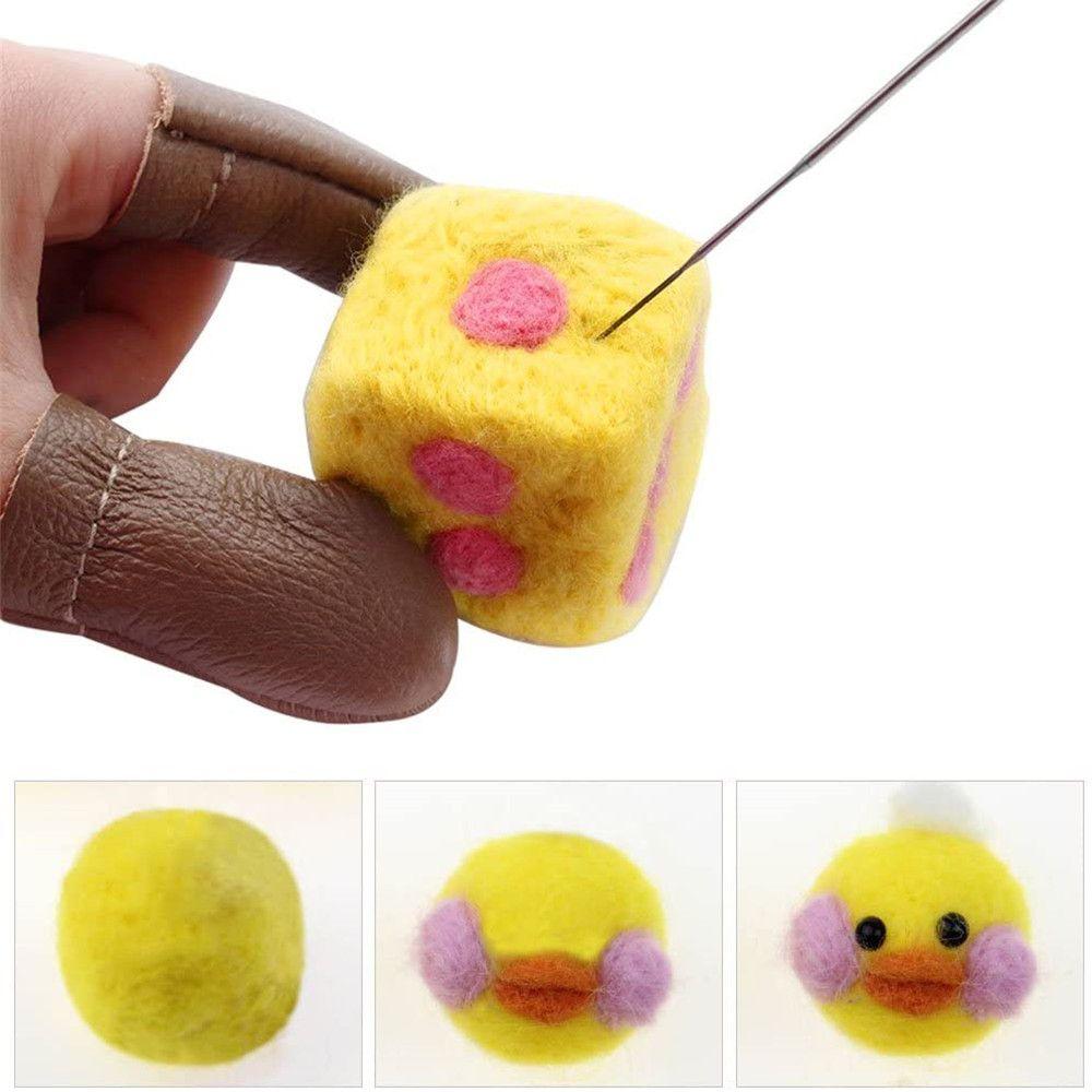 DIY Crafts Foam Mat Starter Tool Kit Wool Roving Sewing Tool Set Felting Needle Felting Kit