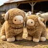 Sheep Plush Toy With Pp Cotton Filling For Travel Souvenirs And Collectible Decor