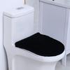 Thickened Toilet Seat Cover Solid Color Toilet Dust Cover Toilet Lid Cover  Bathroom Decorative