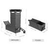 Lixada Outdoor Collapsible Wood Burning Stainless Steel   Stove Backpacking Camp Tent Stove