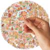 50Pcs  Of Different Capibala Cartoon Graffiti Stickers Diy Decorated Laptop Suitcase Guitar Classic Toy Waterproof Pvc Decals