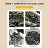 Vacuum Sealed Jar for Coffee Beans Airtight Food Storage Container Clear Glass Jars for Home Moisture-Proof Air Extraction Tank