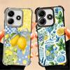Summer Fruits Lemon Soft Phone Case For Xiaomi Poco X7 X8 Pro Max X6 X5 X3 F8 Ultra F7 M8 M7 M5S Redmi 15C 15A 15 14C 13C 12C 13