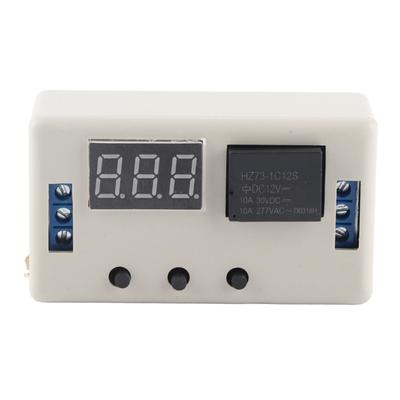 Modulo Interruttore di Controllo Automazione Relè Temporizzato Regolabile con Display LED 12V