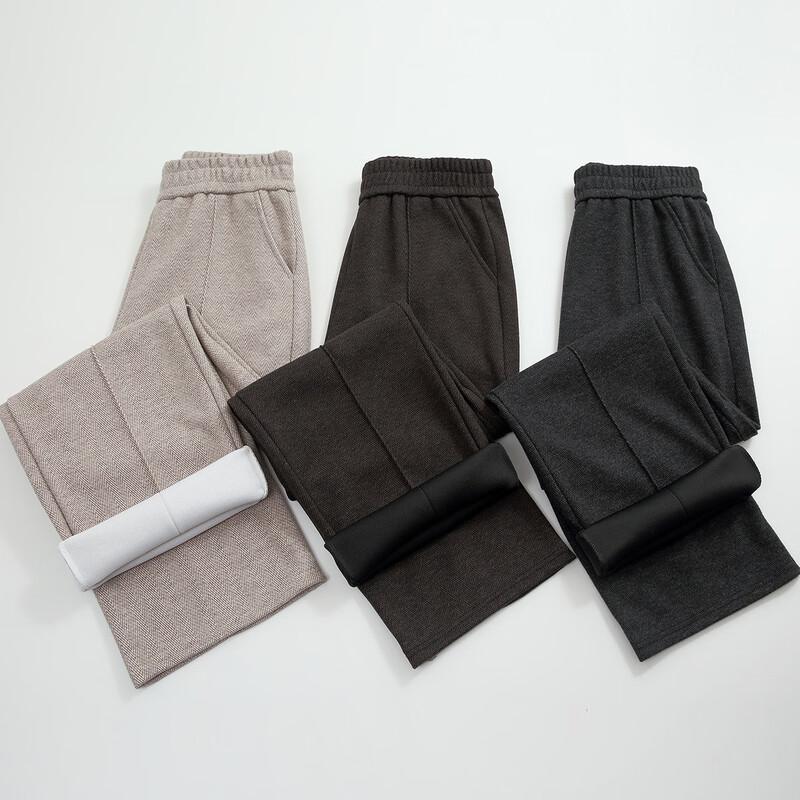 Women's Elastic Waist Straight-Leg Casual Pants