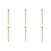 50 Stück Golf Tees Professionelle Starke Ersatz-Holz-Golf-Tees für Golfzubehör 83mm 3,27in