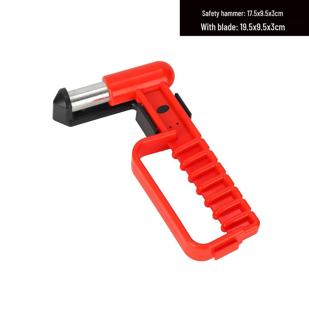 Multifunctional Emergency Car Window Breaker & Safety Hammer