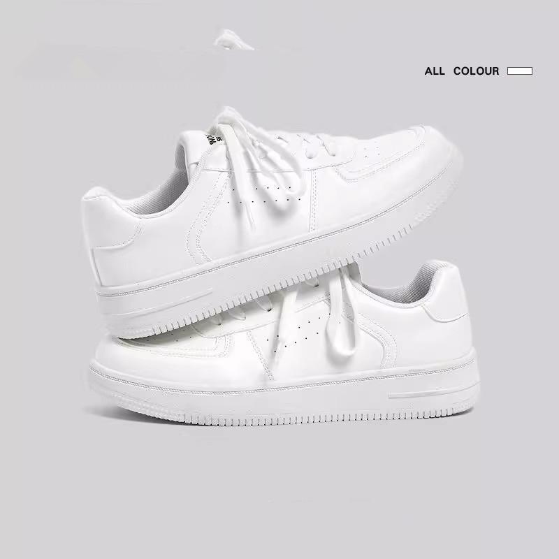 Little white shoes women's 2025 spring new popular thick baseplate shoes soft soles are not tired feet niche versatile casual shoes men