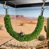 Jumping Spider Bridge Hermit Crab Climbing Enclosure Bridge Swings  Spider/Gecko Jumping stand Climbing ladder for Terrarium