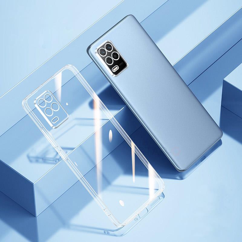 Galvanisierter Klarer Case Für Oppo Realme Gt Neo 2 3t Q5 3 5 Master Edition Silikon Transparenter Bumper Rückabdeckung