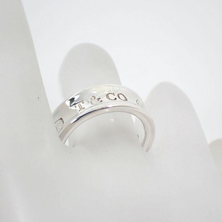 [Używany] Pierścionek TIFFANY 925 1837 / Rozmiar 11.5 / j90-10