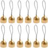 DIY Brass Mini Bell for Wind Chime Door Bell Christmas Decorations Accessories Brass Bell With Bell Hammer Will Ring Metal
