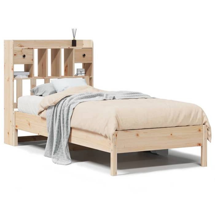 VidaXL Bunk Bed Without Mattress 100x200 Cm Solid Pine Wood 3322915