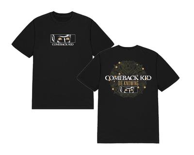Comeback Kid Die Knowing Shirt •Comeback Kid Band Tee •Comeback Kid T-shirt Hoodie •Die Knowing Shirt •Hardcore Punk Band Shirt