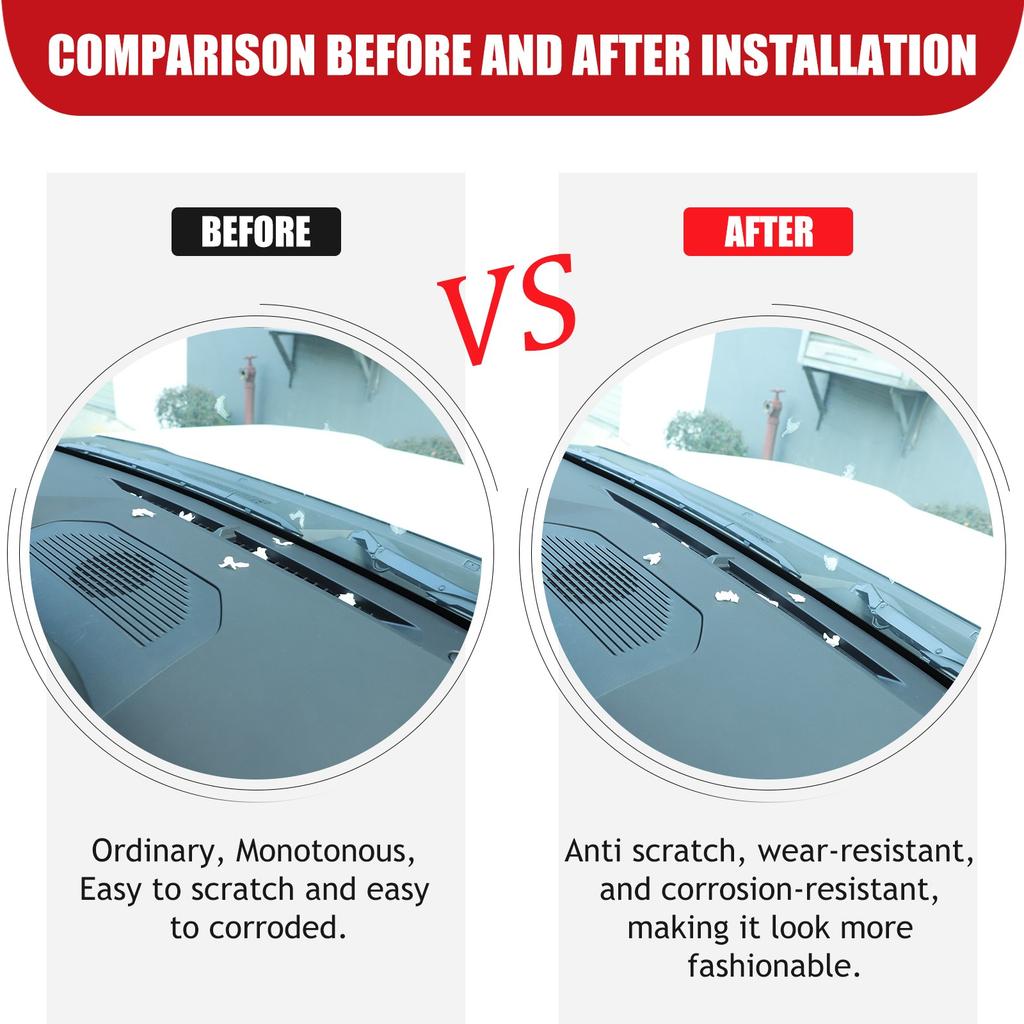 Dashboard Air Vent Blower Grille Guard For Toyota Land Cruiser LC250 Prado 2024+