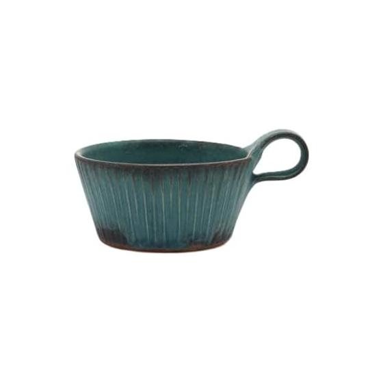[Afternoon Tea Living] AfternoonTea LIVING Mug Mashiko Ware Soup Mug Turquoise Blue