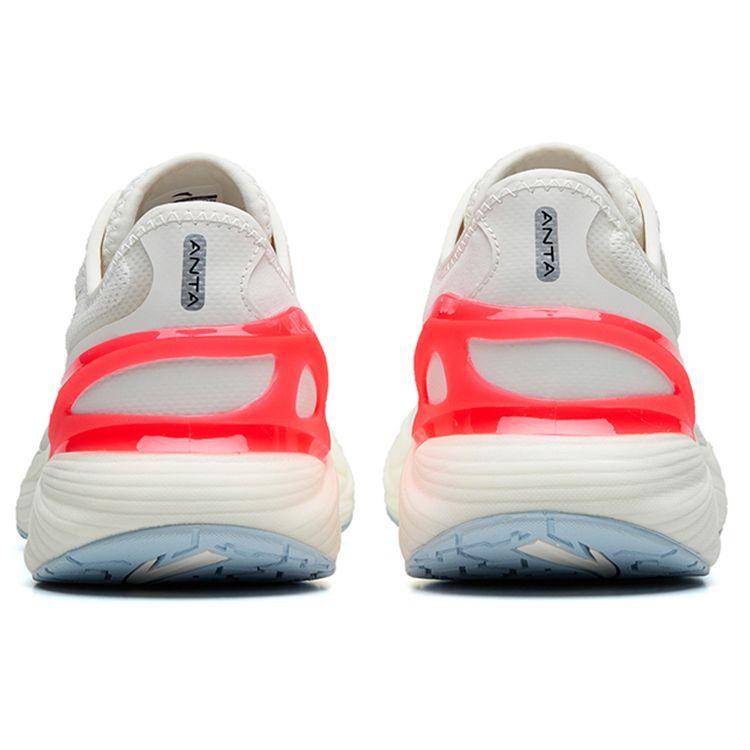 Anta 2.0 Professional Breathable Durable Low-Top Running Shoes Women Sneakers White Red 122215586-7
