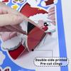 2025 Santa Claus Reindeer Window Glass Stickers Snowman Snowflake Electrostatic Wall Sticker Merry Christmas Decoration for Home