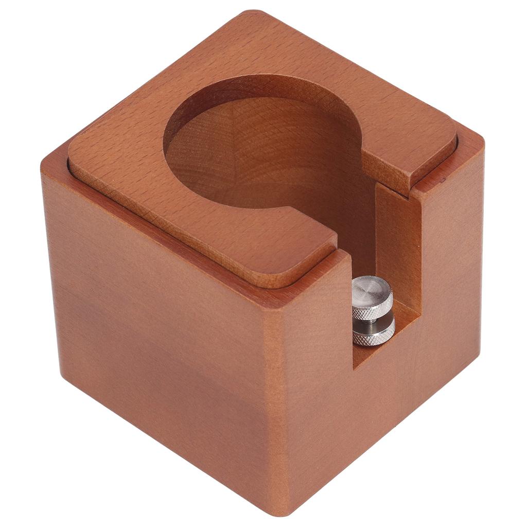 Coffee Portafilter Holder Station Wood Coffee Portafilter Tamping Stand for 51mm 54mm 58mm