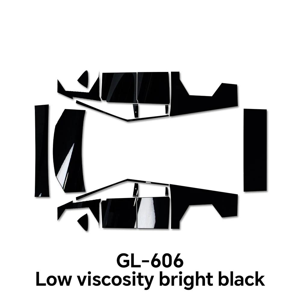 

for Tesla Model 3 Highland 2024 Pre-Cut Car Headlight Rearview Film Paint Protection Film Body Sticker Clear PPF TPU Transparent Model 3 Highland 24