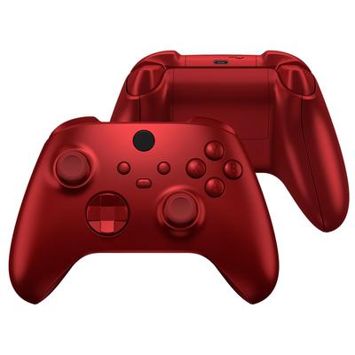 eXtremeRate Full Shell Button Set for Xbox Series X S Replacement Side Rail Grip Front Backplate Cover for Xbox Core Wireless Controller Not &
