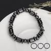 3pcs Fashionable Magnetic Therapy Bracelet Health Care Losing Weight Bracelet