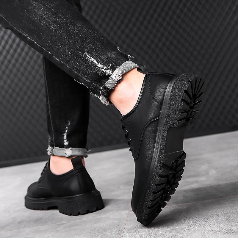 Freizeitschuhe für Herren mit dicker Sohle Retro klassischer Stil Arbeit und Büro DRESS Hochwertige Business-Schuhe Hochzeitsanzug des Bräutigams