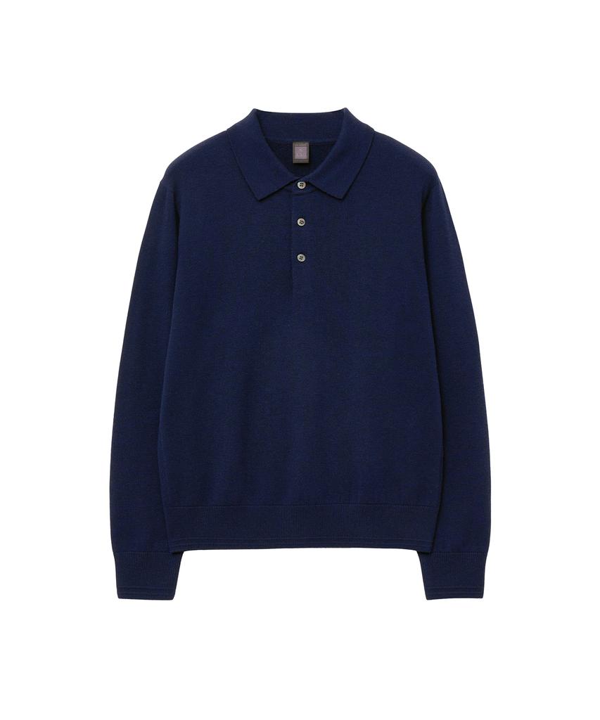 IOLO Fine Wool Collar_Navy