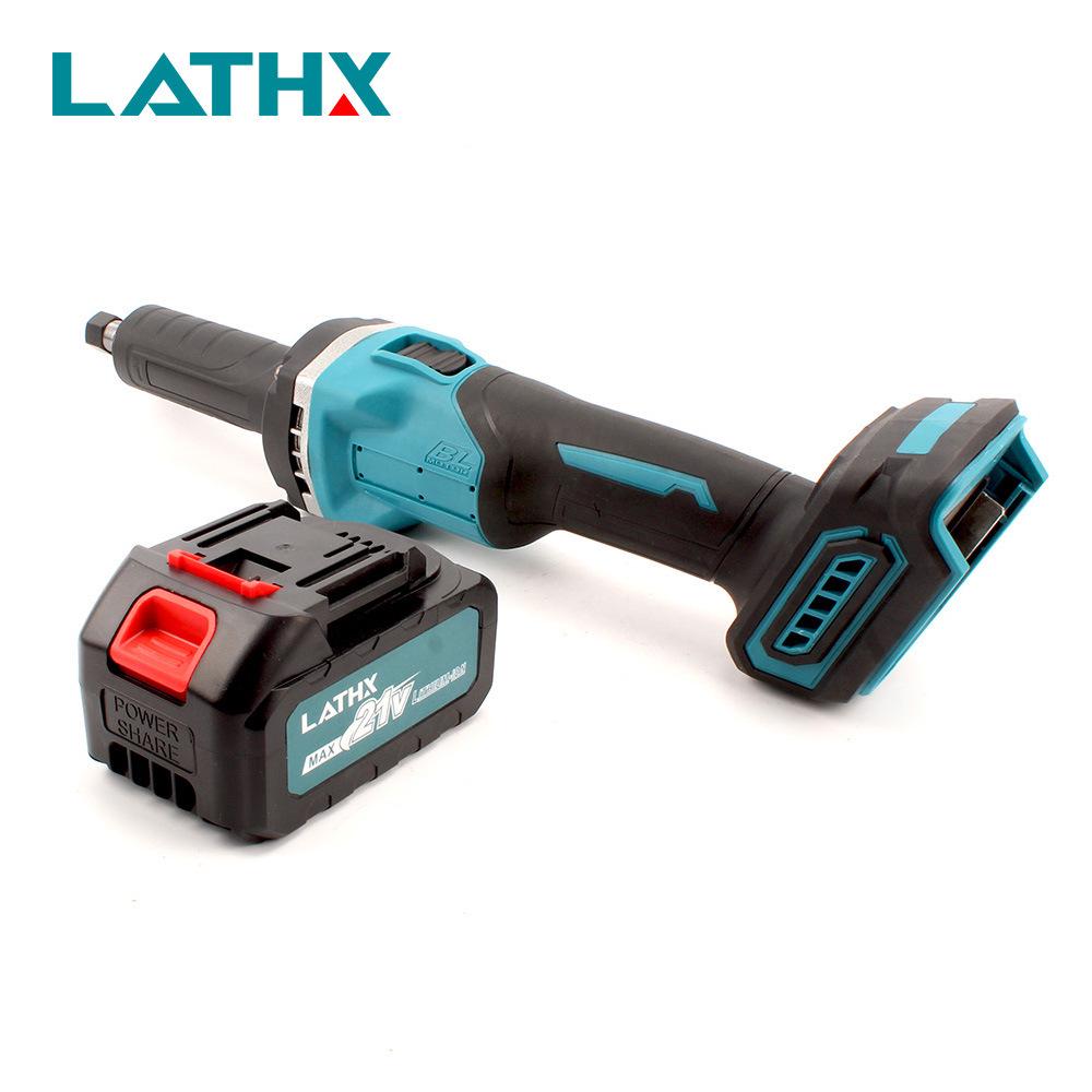 Rechargeable Brushless Electric Grinder with Polishing & Engraving Heads - Industrial Grade Wireless Lithium Battery Grinder