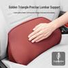Car Lumbar Support Cushion - Backrest Pad for Driver's Seat