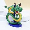 10CM Dragon Ball Z Azurový Drak Ručně Vyráběná Figurka DBZ Šenron Anime Kolekce Dekorace Model Panenky Stolní Ozdoba Narozeninové Dárky