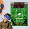 Poster Kids Celebration With Football Theme Sticker Set And Eye Mask