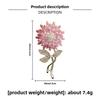 Crystal Sunflower Brooch Female Niche Premium Sense Pin DIY High-end Rhinestone Cute Brooch Girl Brooch